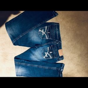 4 Pairs of Size 28 Jeans Miss Me, Michael Kors